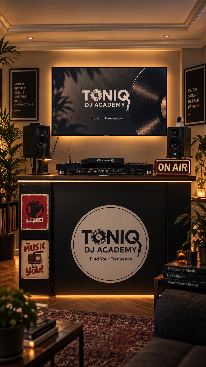 TONIQ Academy DJ stüdyosu